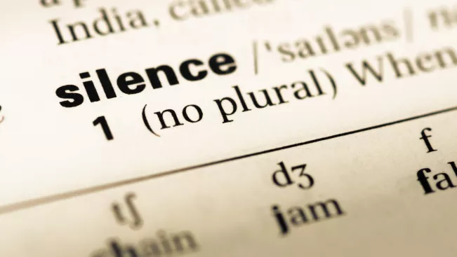 silence_woerterbucheintrag_colourbox (DE)