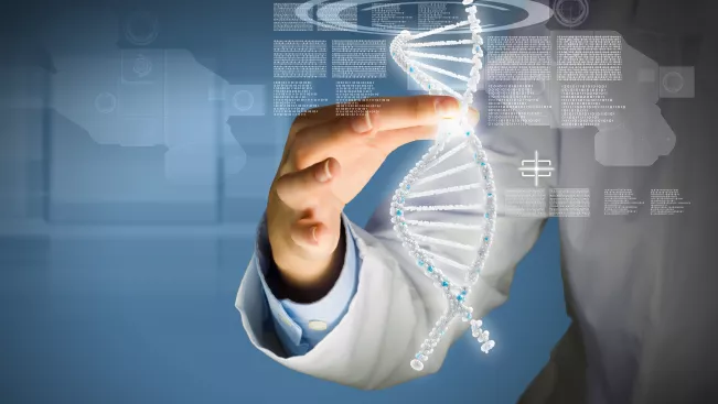DNA Helix virtuell colourbox 7776076