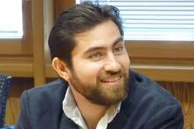 Alumnus Geovanny Giorgana during the first International Alumni Conference, September 2015 (DE) / Porträt
