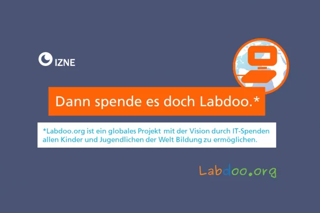Spendenaktion von IT-Spenden, IZNE und Labdoo.org
