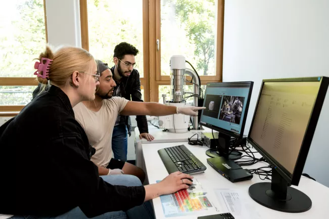 EMT Projektwoche Labor Werkstoffkunde 