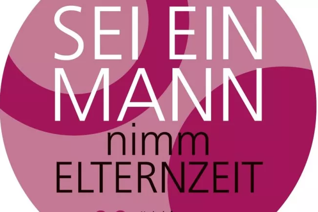 Väter und Elternzeit-gruen