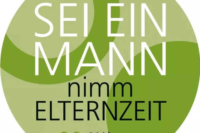 Väter und Elternzeit-rot