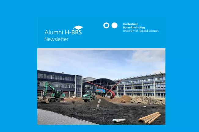 Aufmacherbild Alumni-Newsletter H-BRS März 2024