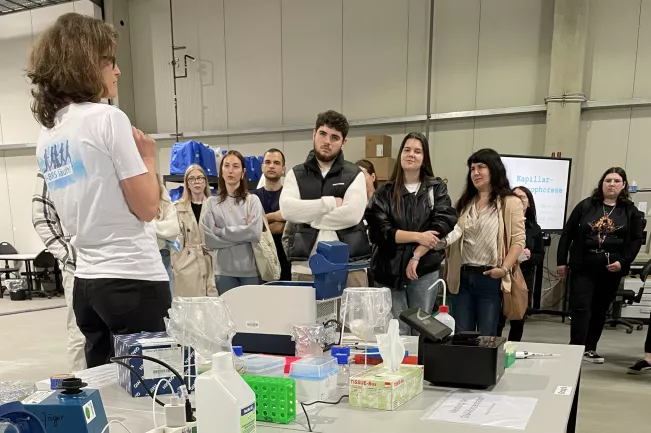 Studieninformationstag Rheinbach 2024 Labor