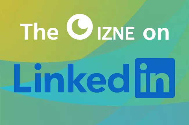 IZNE LinkedIn Startseite englisch