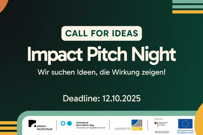 Call for Ideas: Impact Pitch Night Banner