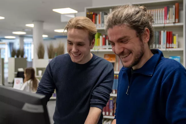 Beratung Bibliothek Timo