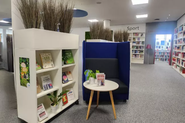 Bibliothek Sichtbar Leseoase