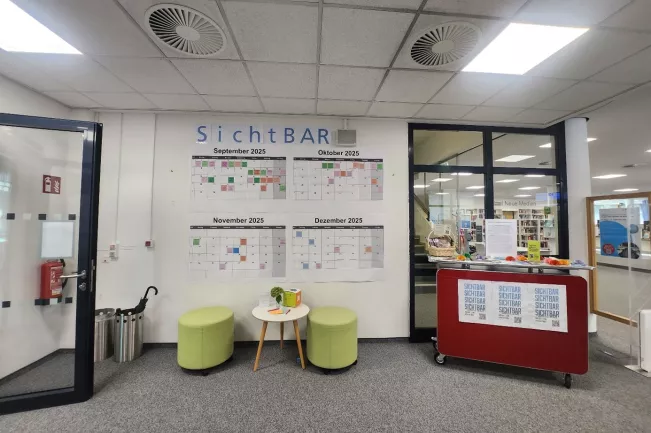 Bibliothek Sichtbar Kalender