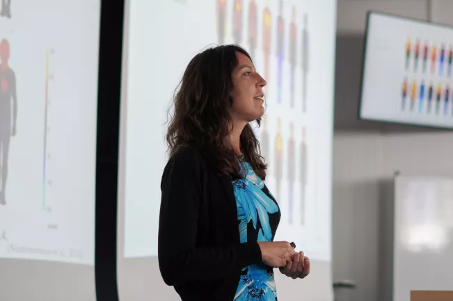 Foto Jahrestagung Evaluation 2025 Keynote Dr. Brock