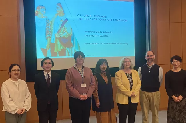 Eileen Küpper participates at conferences in Japan Foto Küpper