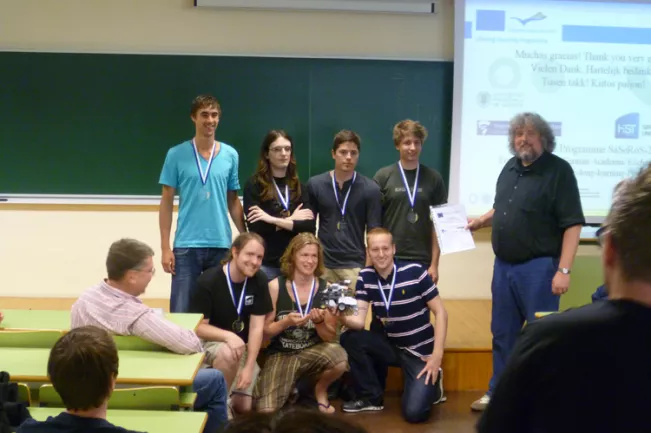 SaSeRoS-2012 Winning Team