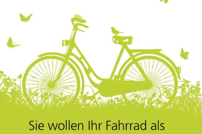  Stock vector of 'fahrrad, grashalme, silhouette' Colourbox #9749879 (DE)
