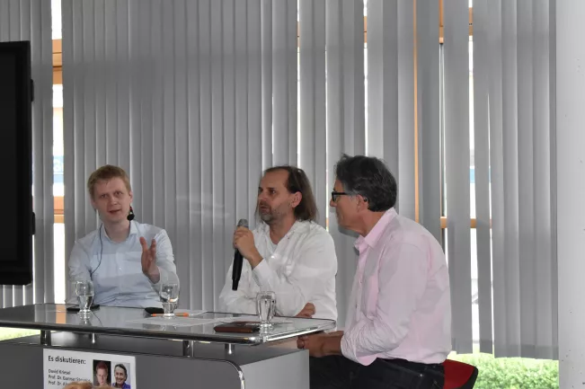 Veranstaltung am 14.06.2019, David Kriesel, Gunnar Stevens und Gert Scobel im Gespräch (DE)