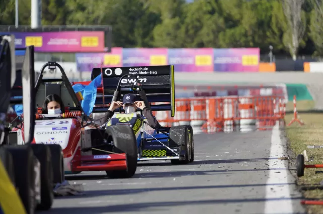 G21e Rennwagen von BRS Motorsport bei der Formula Student Spain 2021 (DE)