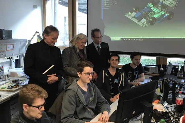 Wissenschaftsministerin Pfeiffer-Poensgen zu Gast an der H-BRS (DE)