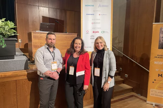 Schröder Malschützky Reher auf WEEF Forum Madrid (DE)