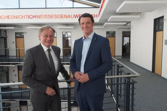 Björn Franken MdL Alumnus Besuch H-BRS (DE)