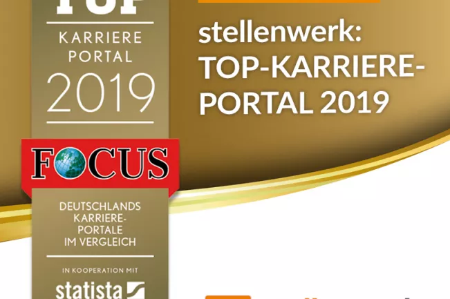 Stellenwerk Auszeichnung Siegel Banner 2019 (DE)