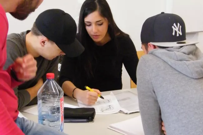 studierwerkstatt Studierende mit Roberta Hodel (DE)