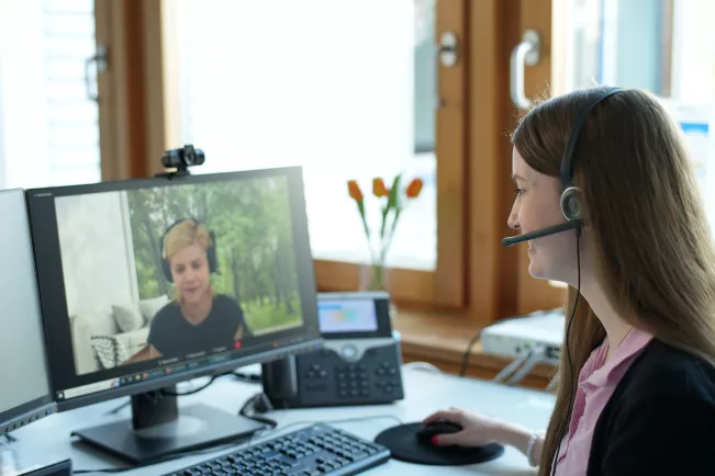 E-Learning Beratung Videokonferenz