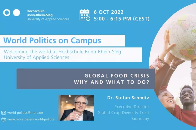 World Politics on Campus event on 6 Oct 2022