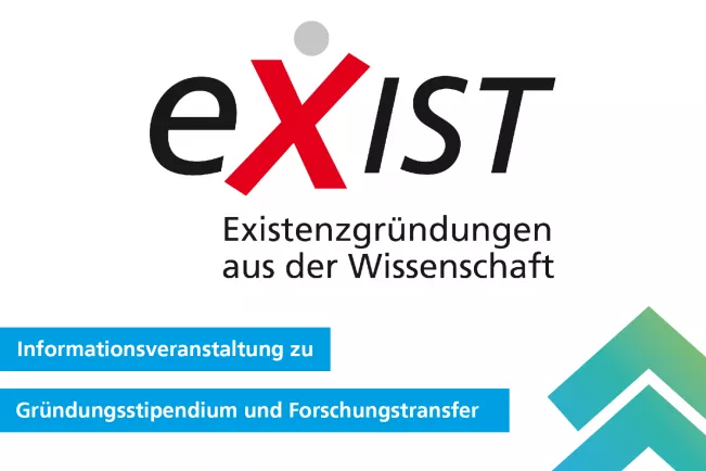 Banner Infoveranstaltung EXIST Förderprogramme