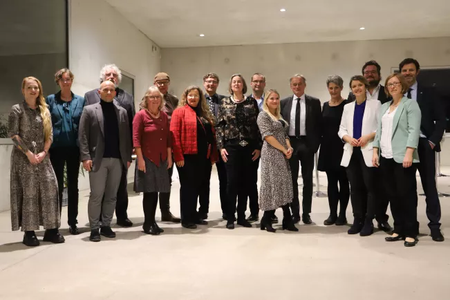 Gruppenbild Delegation H-BRS Verleihung Promotionsrecht in Essen 17112022 Foto Pascal Kimmich