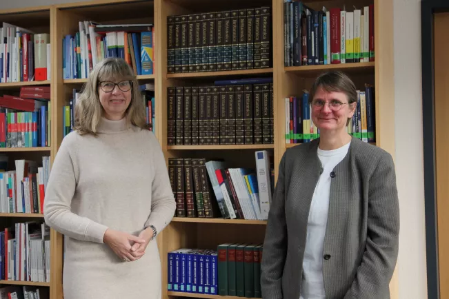Ernennung Petra Haferkorn Professorin Informatik mit Kanzlerin Fischer