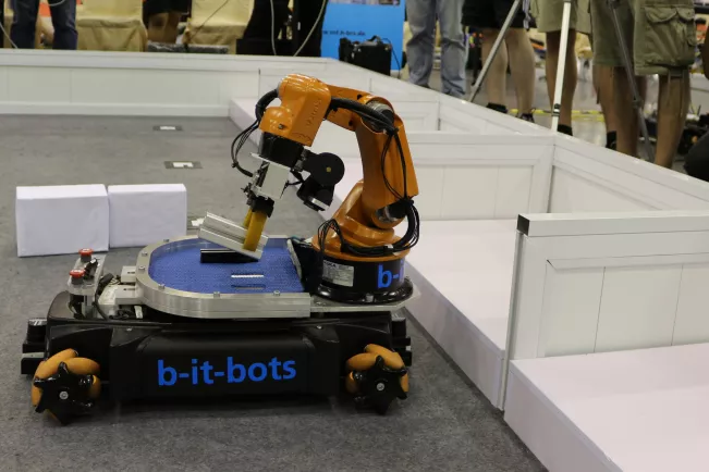 youBot at RoboCup@Work 2015