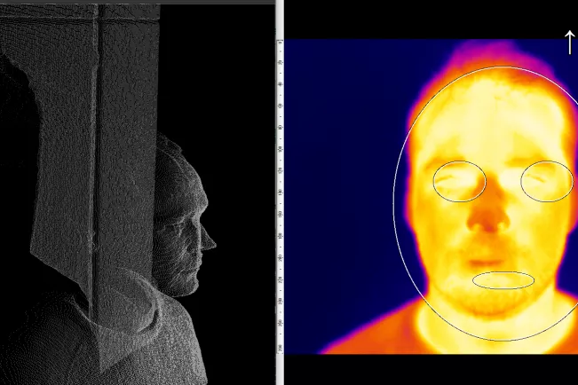 BEZ_Biolab_Aufnahme_3D-Kamera_Wärmebildkamera