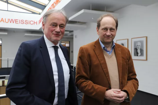 Hartmut Ihne und Alexander Graf Lambsdorff