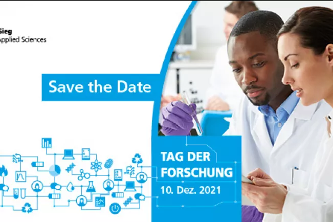 Tag der Forschung 2021, Header - Save the Date
