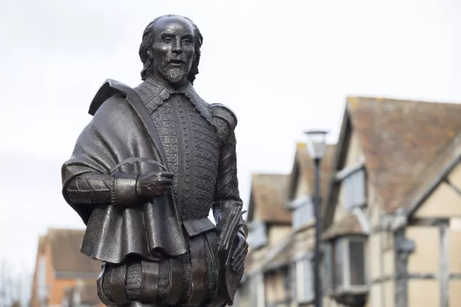 Shakespeare Statue fuer spz colourbox 54166644