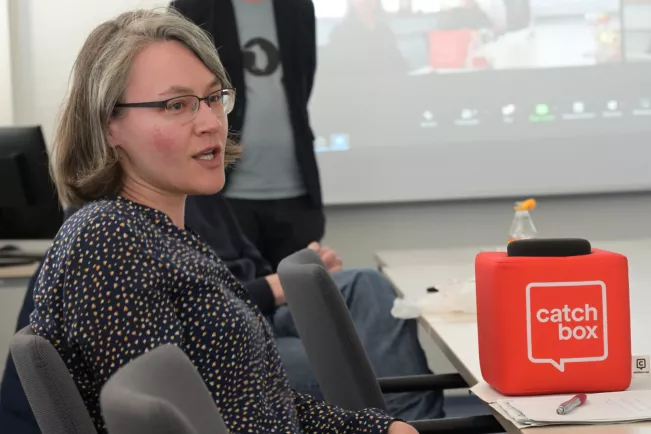 Marielle Ratter, Referentin für Digitalisierung in Studium und Lehre vom Ministerium für Kultur und Wissenschaft des Landes NRW (MKW NRW)