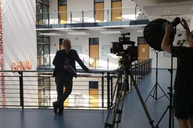 Herr Gadatsch Filmaufnahme IuI Management