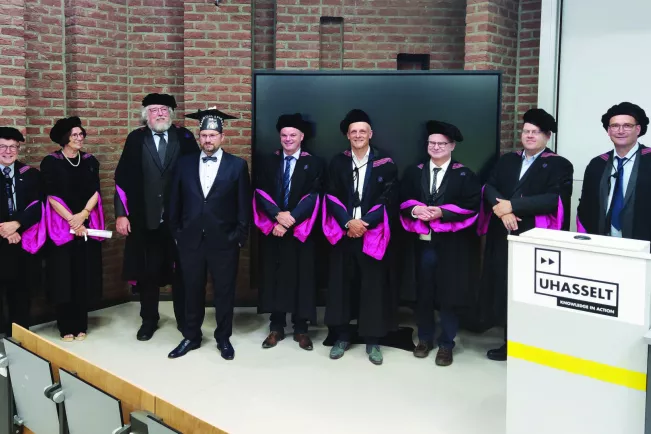 Promotion von Alumnus Christof Hammer