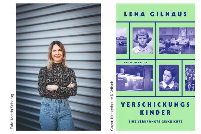 Zu Gasta uf dem Sofa: Lena Gilhaus, Cover "Verschickungskinder"