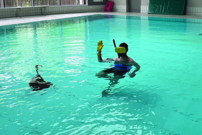 Projekt: Unterwasser VR