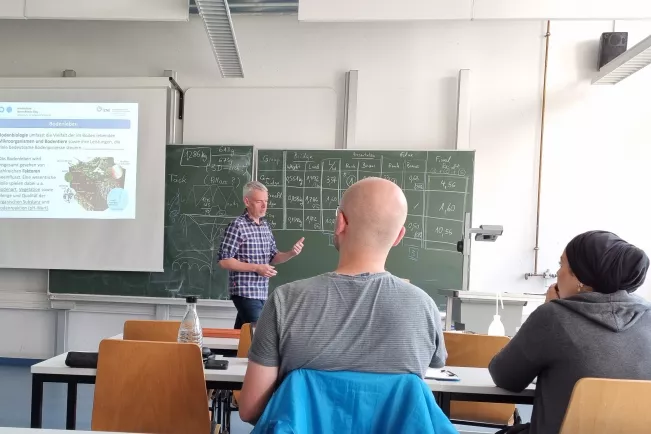 Blockseminar Nachhaltigkeit Bodenschutz, Hamer