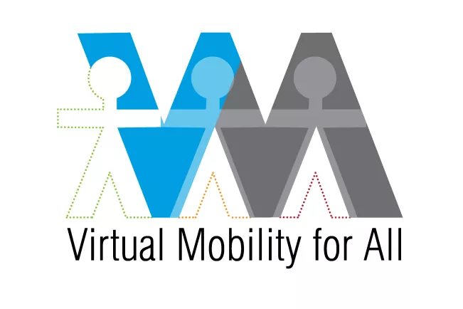 Virtual Mobility for All Logo