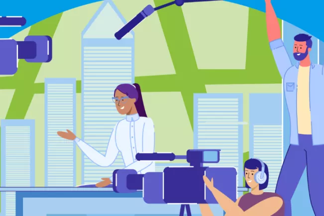 b° future festival Plakat-Ankündigung