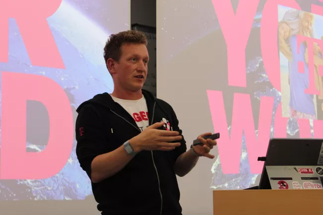 Ringvorlesung "Die Medienmacher:innen" Thorben Stange Telekom 2023