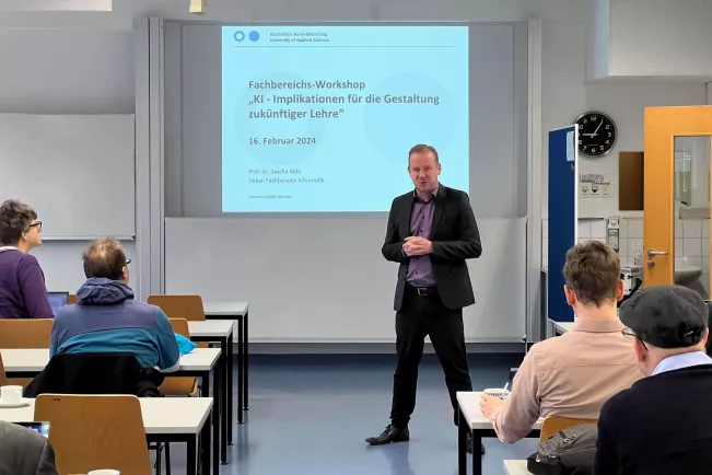 FB Informatik: KI-Workshop: Gestaltung zukünftiger Lehre