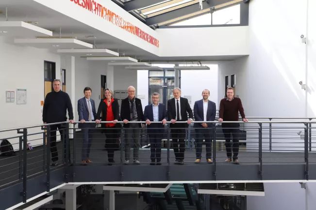 Besuch HRK-Präsident Walter Rosenthal 0324 Foto Daniela Greulich