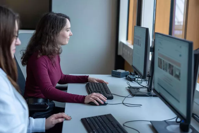 Arbeiten an PCs mit LEA im Schulungsraum