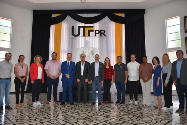H-BRS Delegation an UTFPR in Brasilien