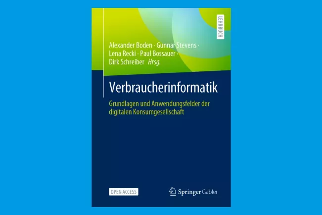 Buchcover Verbraucherinformatik 2024 Boden Recki Stevens et alii Springer canvas
