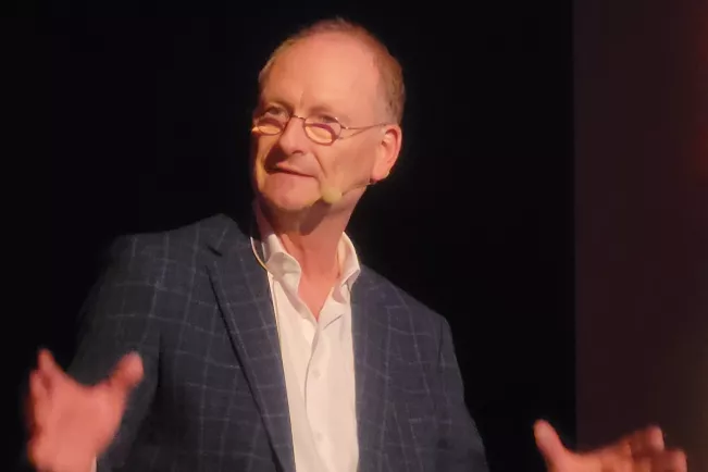 Sven Ploeger zur Eroeffnung der Woche der Nachhaltigkeit in Sankt Augustin 2024 Foto Angelika Fiedler